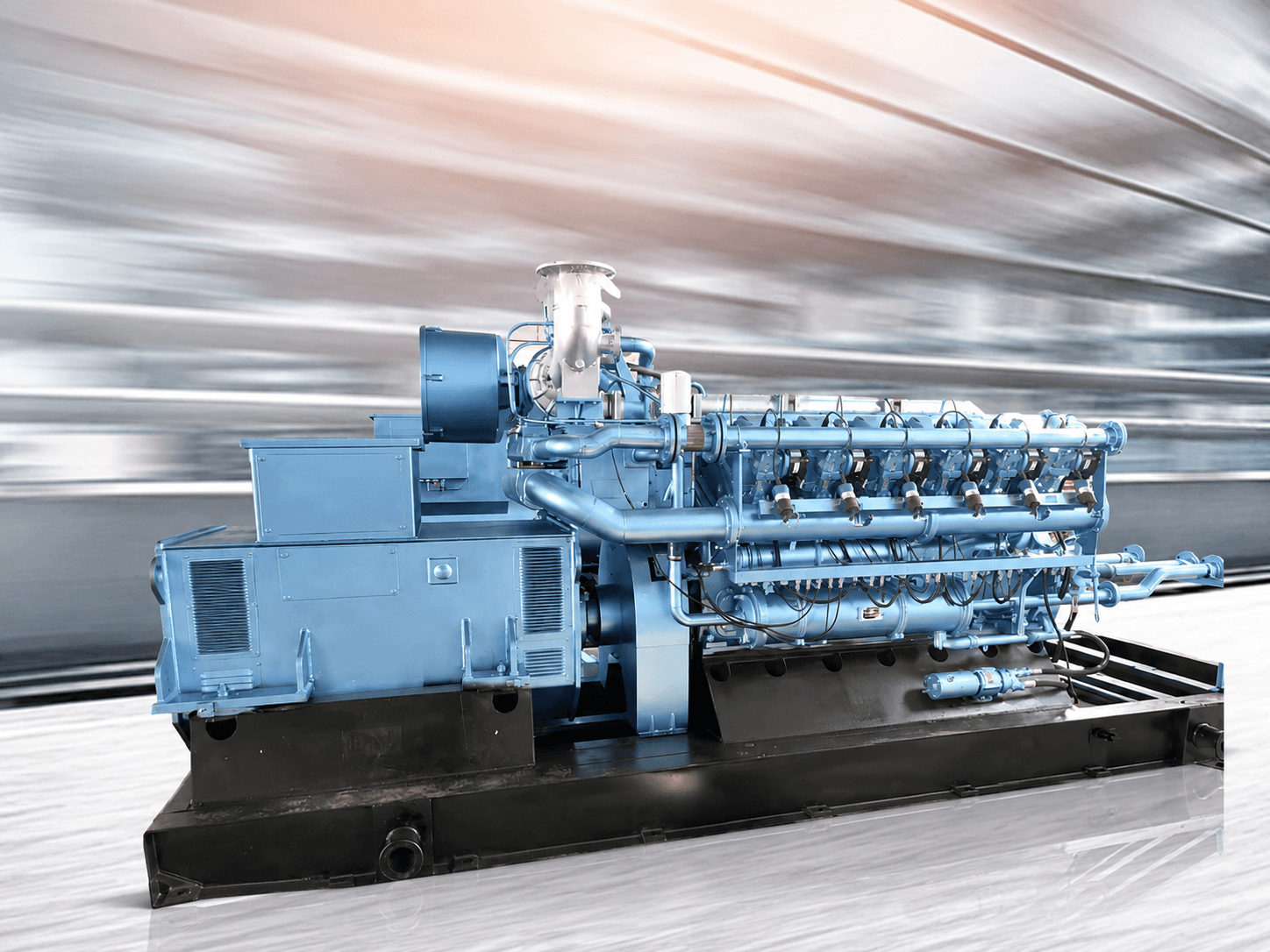 12V190 Gas Generator Set visual