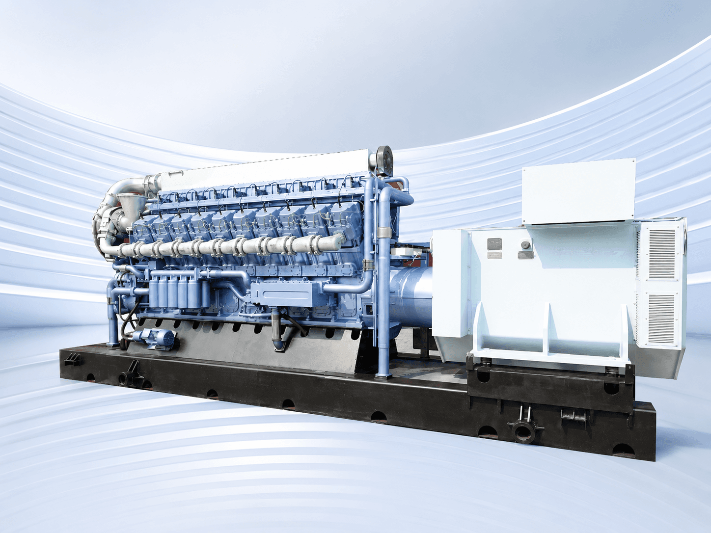 20V190 Gas Generator Set visual